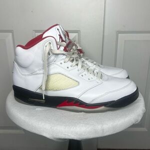 Air Jordan 5 Retro (fire red) Size 11.5 US (used no box)
